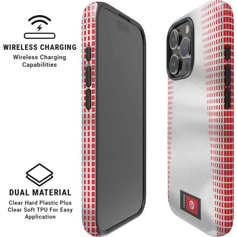 Tunisia Soccer Flag iPhone 16 Pro Max Magsafe Impact Case