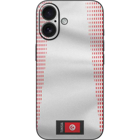 Tunisia Soccer Flag iPhone 16 Skin