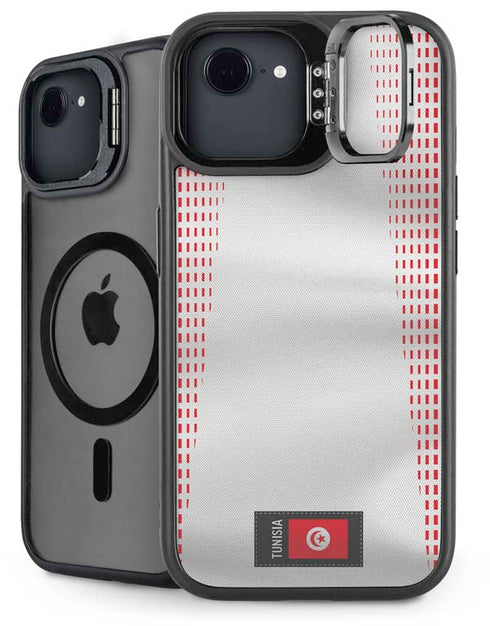 Tunisia Soccer Flag iPhone 16e Kickstand Case