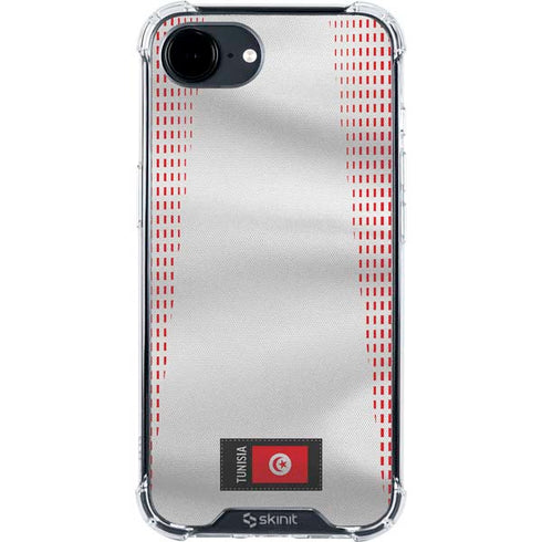 Tunisia Soccer Flag iPhone 16e Clear Case