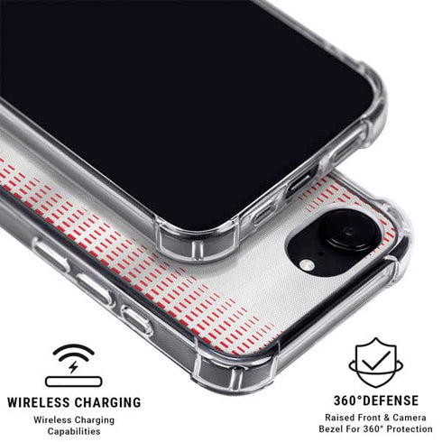 Tunisia Soccer Flag iPhone 16e Clear Case