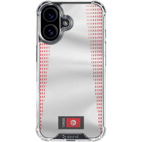 Tunisia Soccer Flag iPhone 17 Clear Case