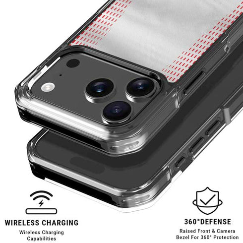 Tunisia Soccer Flag iPhone 18 Pro Clear Case