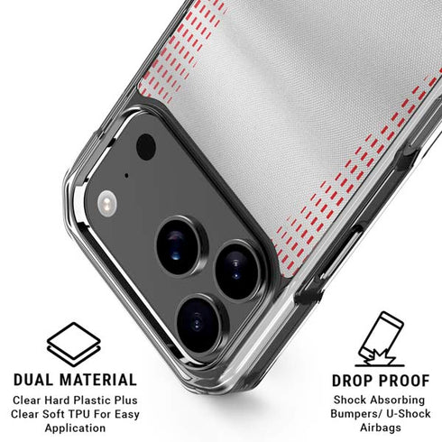 Tunisia Soccer Flag iPhone 18 Pro Clear Case