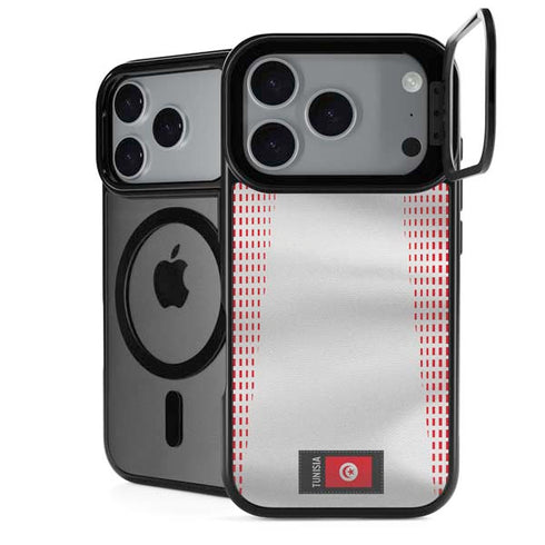 Tunisia Soccer Flag iPhone 18 Pro Max Kickstand Case