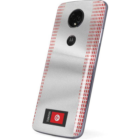 Tunisia Soccer Flag Moto E5 Plus Skin