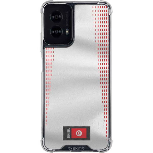 Tunisia Soccer Flag Moto G Power 5G (2024) Clear Case