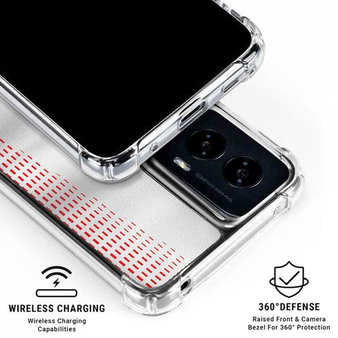 Tunisia Soccer Flag Moto G Power 5G (2024) Clear Case