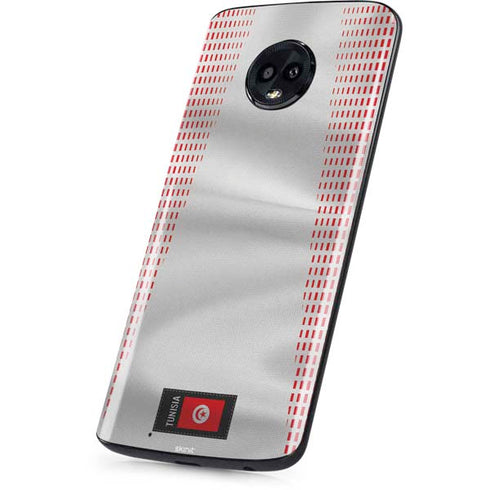 Tunisia Soccer Flag Moto G6 Skin