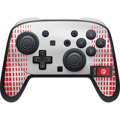 Tunisia Soccer Flag Nintendo Switch 2 (2025) Pro Controller Skin