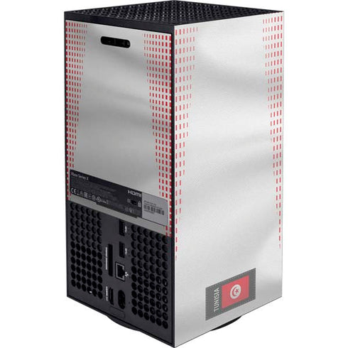 Tunisia Soccer Flag XBox Series X Digital Edition Console Skin