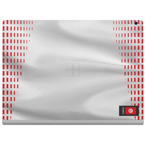 Tunisia Soccer Flag Surface Book 2 13.5in Skin