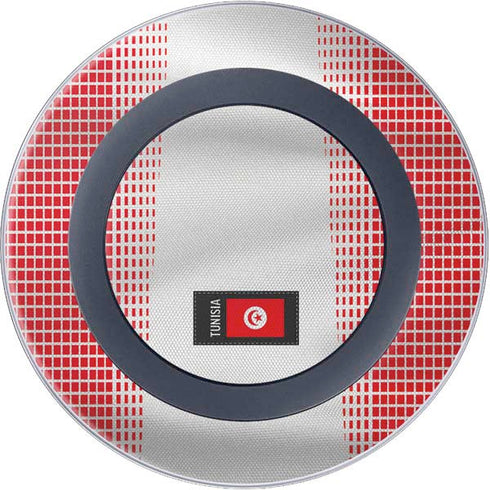 Tunisia Soccer Flag Wireless Charger Skin
