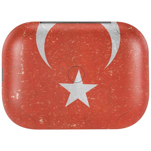 Turkish Flag Distressed Amazon Echo Buds Skin
