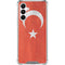 Turkish Flag Distressed Galaxy A16 5G Clear Case