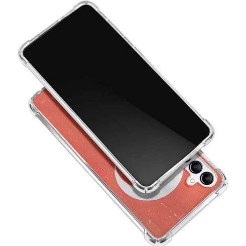 Turkish Flag Distressed Galaxy A16 5G Clear Case