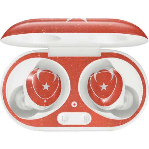 Turkish Flag Distressed Galaxy Buds Plus Skin