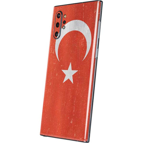 Turkish Flag Distressed Galaxy Note 10 Plus Skin