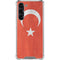 Turkish Flag Distressed Galaxy S24 FE Clear Case