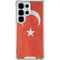 Turkish Flag Distressed Galaxy S25 Ultra Clear Case
