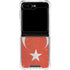Turkish Flag Distressed Galaxy Z Flip6 Clear Case