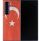 Turkish Flag Distressed Galaxy Z Fold6 Skin