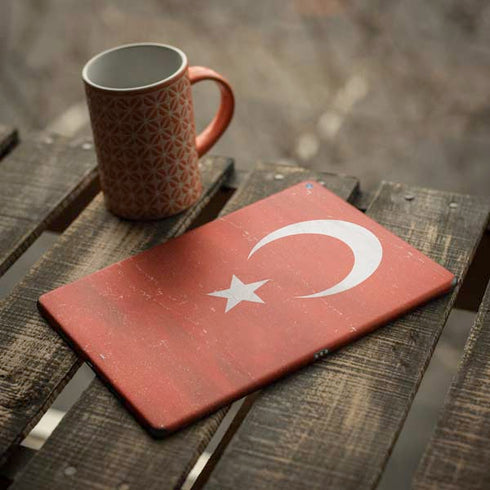 Turkish Flag Distressed iPad Skins