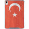 Turkish Flag Distressed iPad 11th Gen (2025) Clear Case