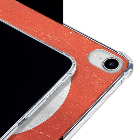 Turkish Flag Distressed iPad 11th Gen (2025) Clear Case