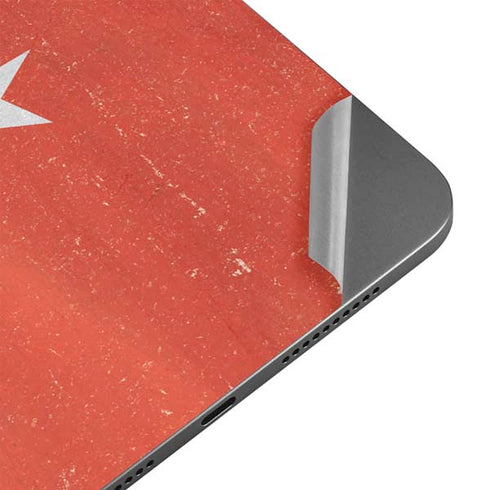 Turkish Flag Distressed Apple iPad Mini Skin