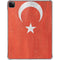 Turkish Flag Distressed iPad Pro 11in (2024) Clear Case