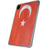Turkish Flag Distressed iPad Pro 11in (2024) Clear Case