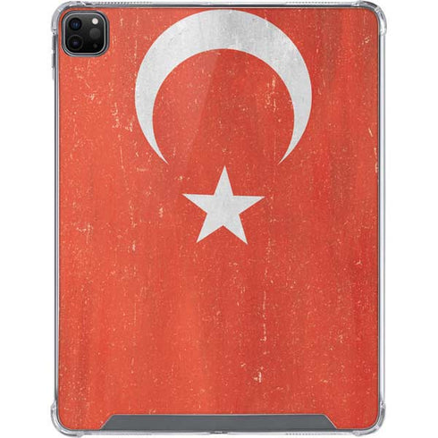 Turkish Flag Distressed iPad Cases