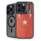 Turkish Flag Distressed iPhone 13 Pro Kickstand Case