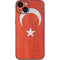 Turkish Flag Distressed iPhone 15 Skin