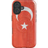 Turkish Flag Distressed iPhone 16 Magsafe Impact Case
