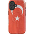 Turkish Flag Distressed iPhone 16 Plus Magsafe Impact Case