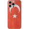Turkish Flag Distressed iPhone 16 Pro Max Skin