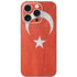 Turkish Flag Distressed iPhone 16 Pro Skin