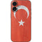 Turkish Flag Distressed iPhone 16 Skin