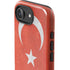 Turkish Flag Distressed iPhone 16e Impact Case