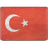 Turkish Flag Distressed Apple MacBook Air Skin