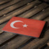 Turkish Flag Distressed Apple MacBook Air Skin