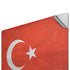 Turkish Flag Distressed Apple MacBook Pro 16-inch Skin