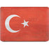 Turkish Flag Distressed Apple MacBook Pro 16-inch Skin