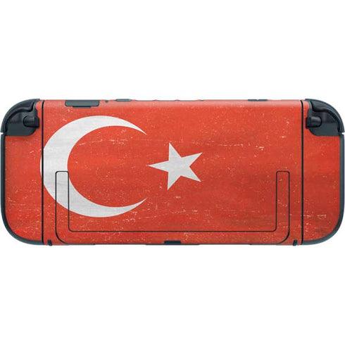 Turkish Flag Distressed Nintendo Switch 2 (2025) with Joy-Con Skin