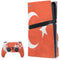 Turkish Flag Distressed PS5 Pro Disk Bundle Skin