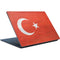 Turkish Flag Distressed Surface Laptop Skin