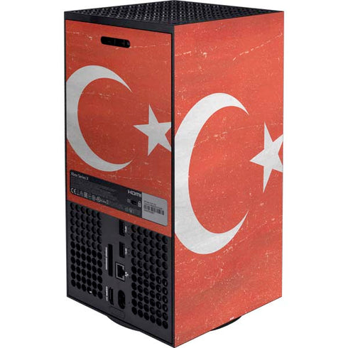 Turkish Flag Distressed Xbox Series X Bundle Skin