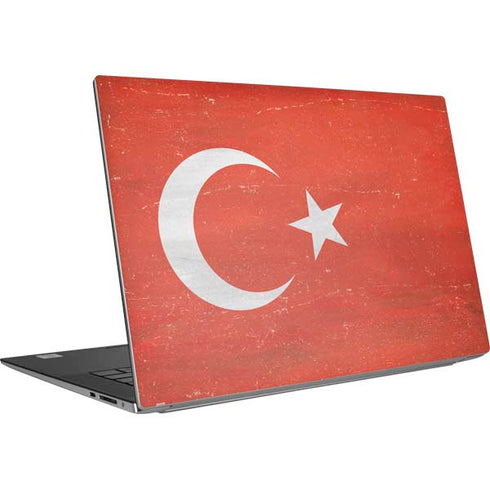 Turkish Flag Distressed Dell XPS Skin